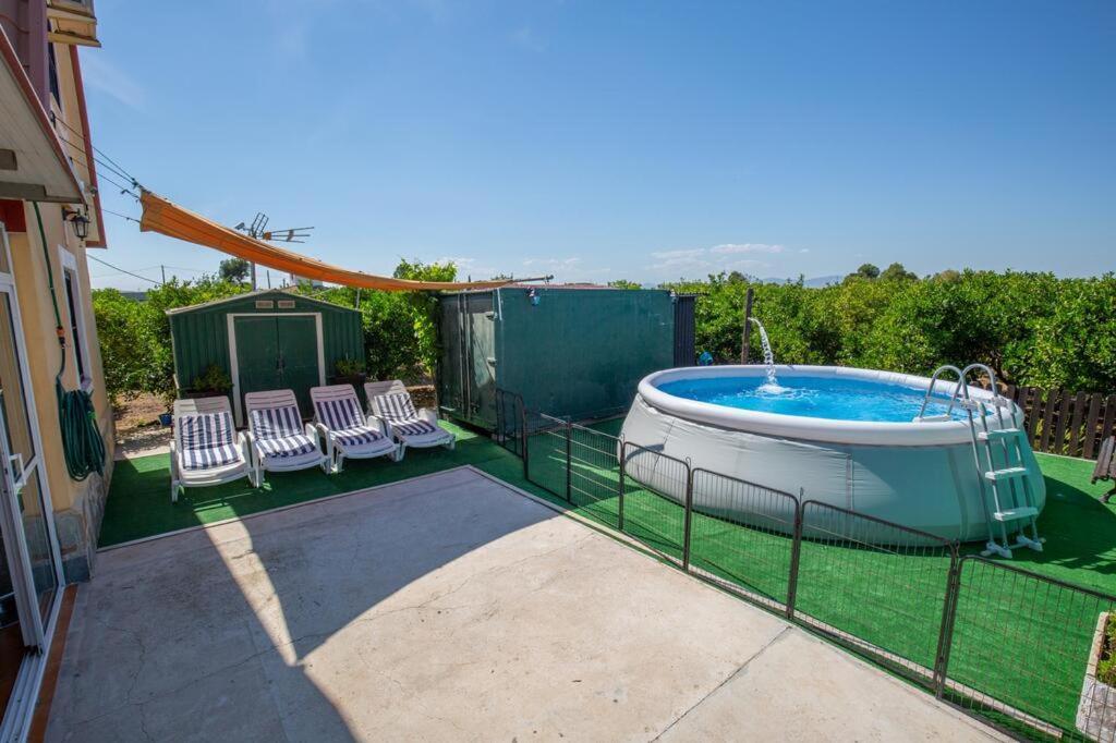 Casita Entre Naranjas Villa Formentera de Segura Eksteriør bilde